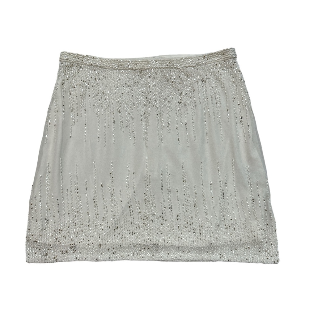 Yumi Kim white beaded mini Skirt - Picture 3 of 11